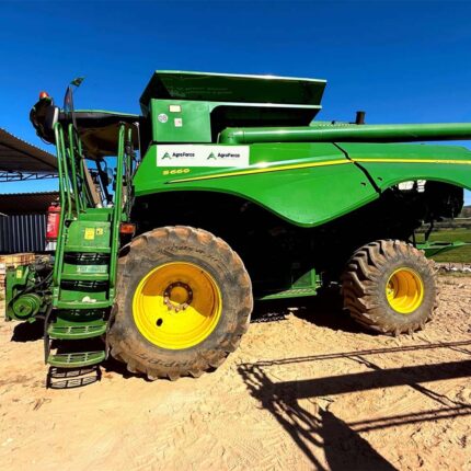 COLHEITADEIRA JOHN DEERE S660 ANO 2021