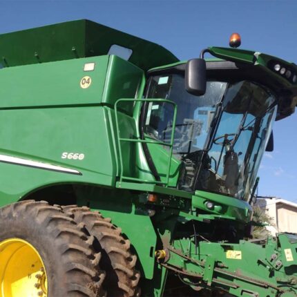COLHEITADEIRA JOHN DEERE S660 ANO 2014