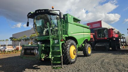 COLHEITADEIRA JOHN DEERE S540 ANO 2016